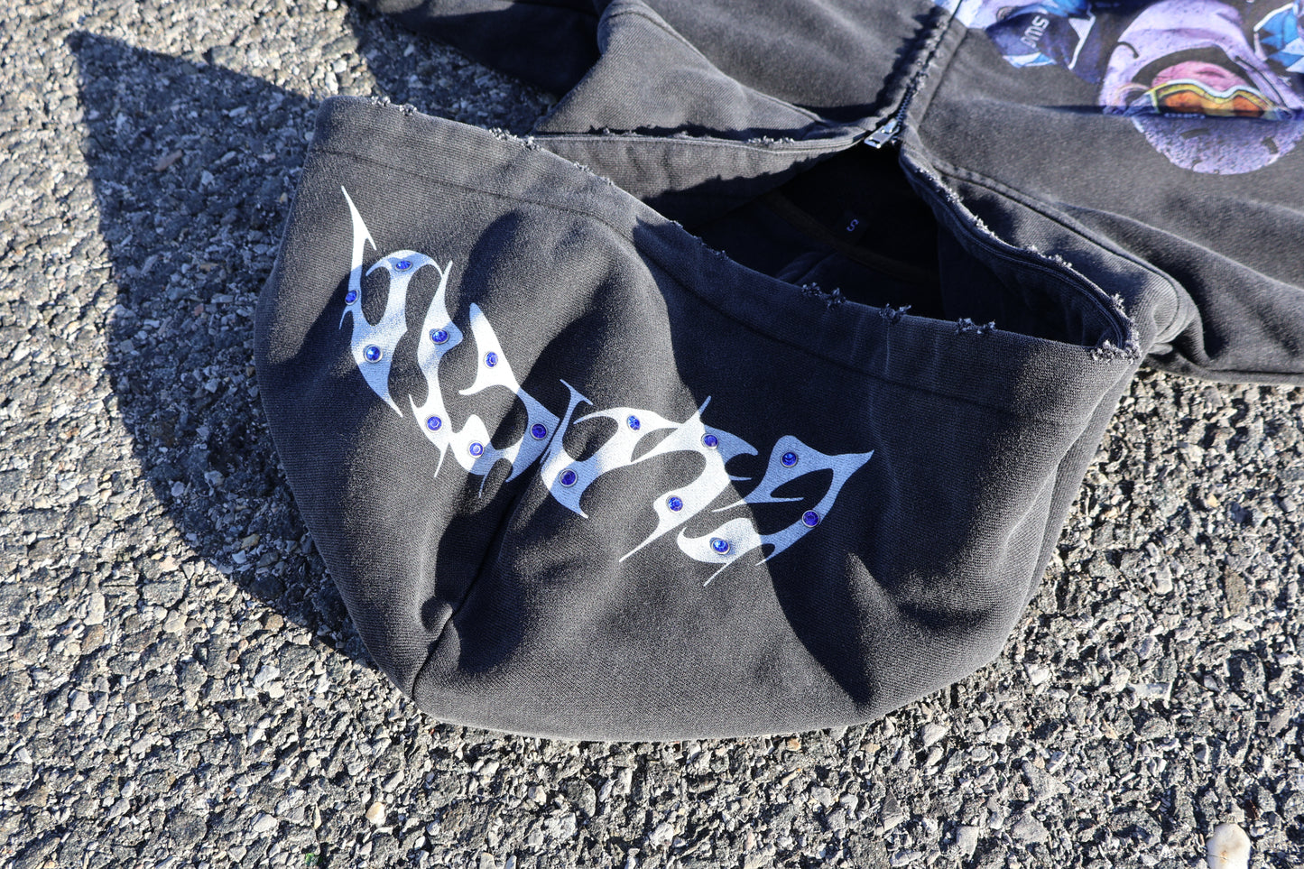 BLACK BLUE SKI GIRL SWEATER