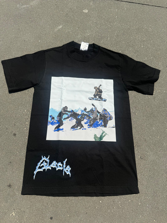 . BLACK GLACIA T - SHIRT